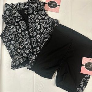 NWT Kandi Kouture Dance/Athletic Set